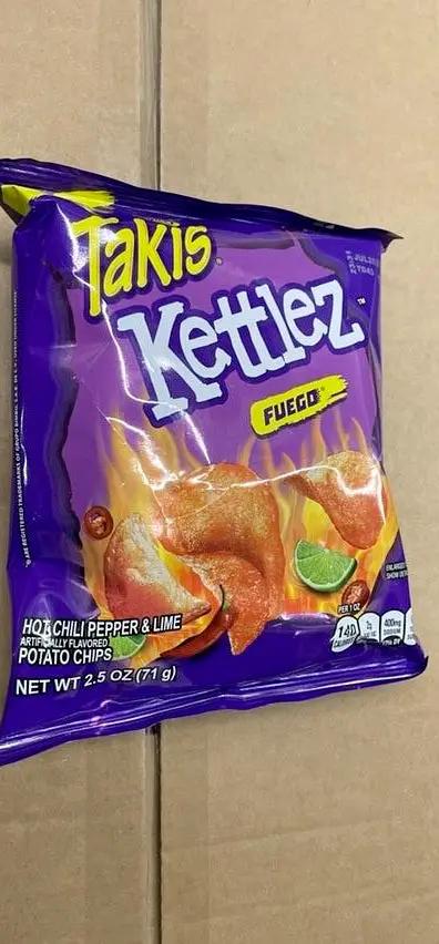 Takis kettlez hot chilli pepper lime by TAKIS