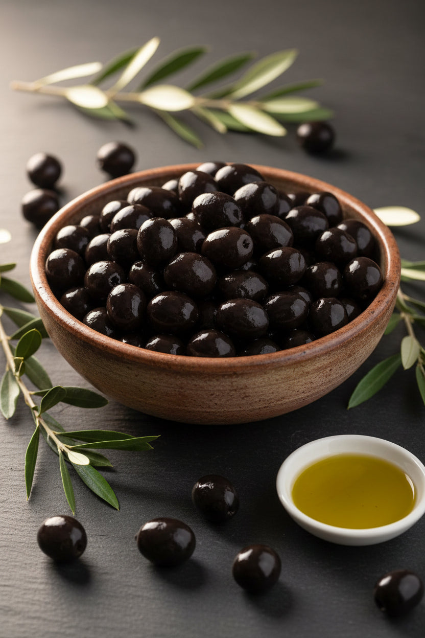 Jeblia black olive greek style 450g by JEBLIA