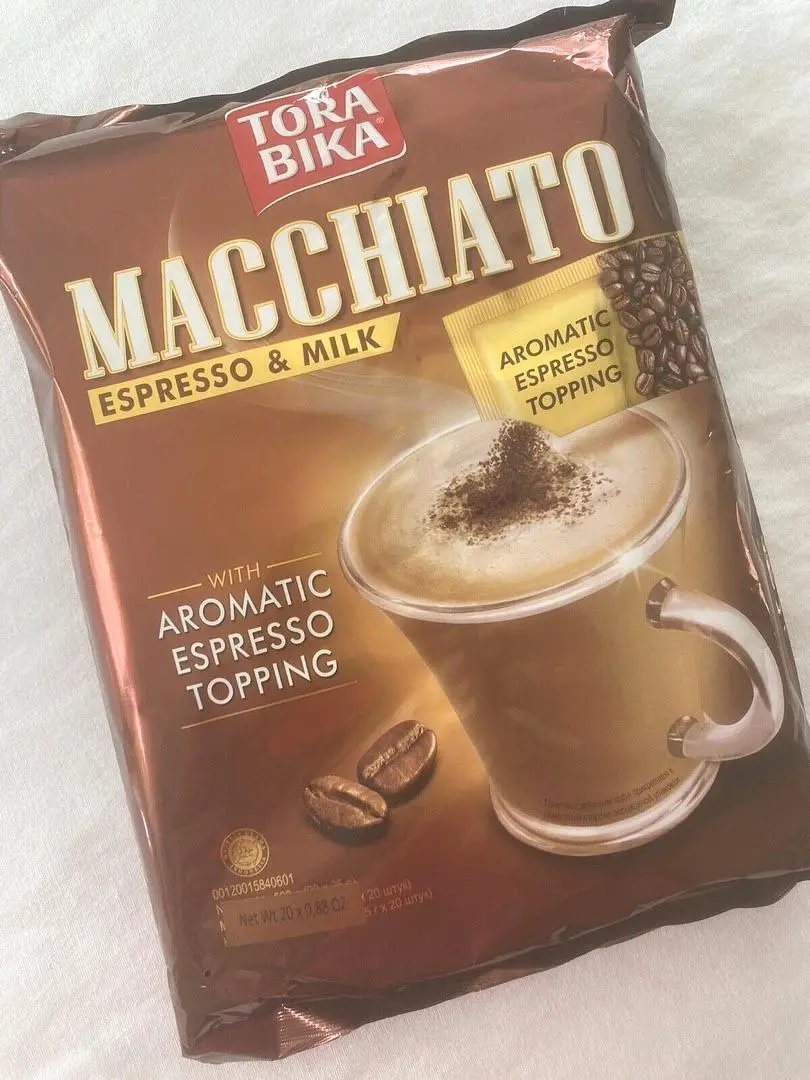 Tora Bika Macchiato Instant Coffee Flavored Coffee 500g Coffee 20 Bags*25g/Bag by TORA