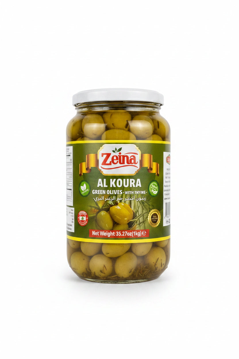 Zeina green olive with thyme by ZEINA