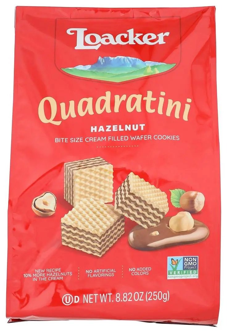 Loacker, Wafer Minis Hazelnut, 8.82 Ounce by LOACKER,