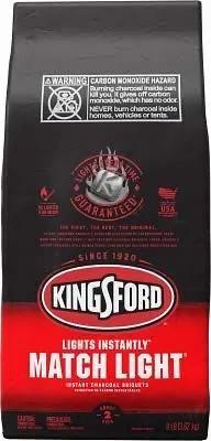 Match Light Charcoal Briquettes, 8-Lb. by MATCH