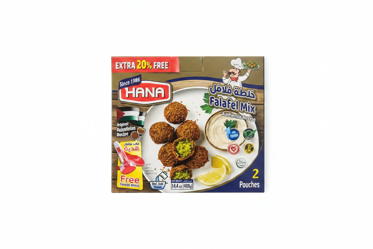 Hana falafel mix palestinian recip by HANA