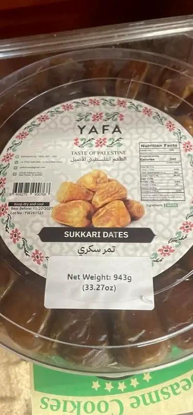 Yafa sukkari dates by YAFA