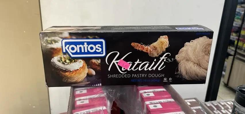 Kontos kataifi shredded pastry dough by KONTOS