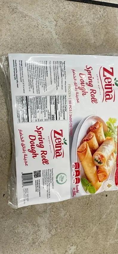 Zeina spring roll dough عجينة رقائق الهضار by ZEINA