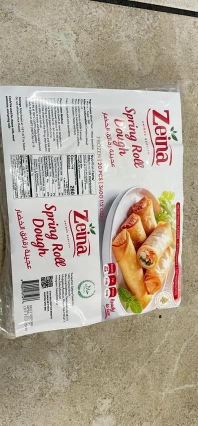Zeina spring roll dough عجينة رقائق الهضار by ZEINA