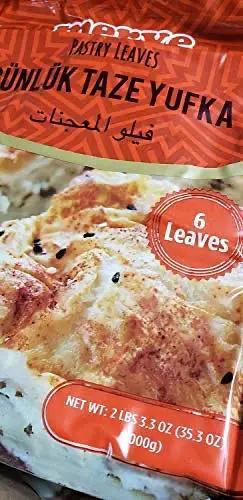 Merve daily pastry leaves 1kg by MERVE