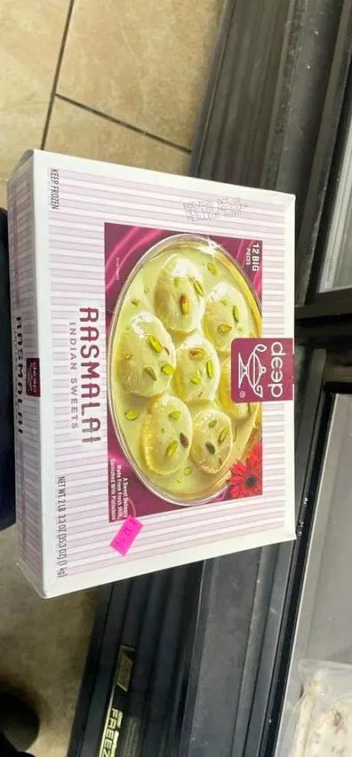 Deep rasmalai indian sweets by DEEP