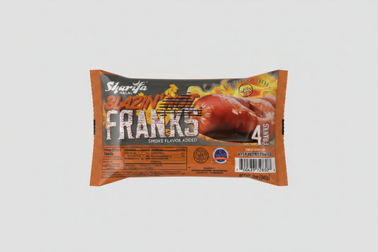 Alsharifa blazin hot franks smoked flavor added by ALSHARIFA
