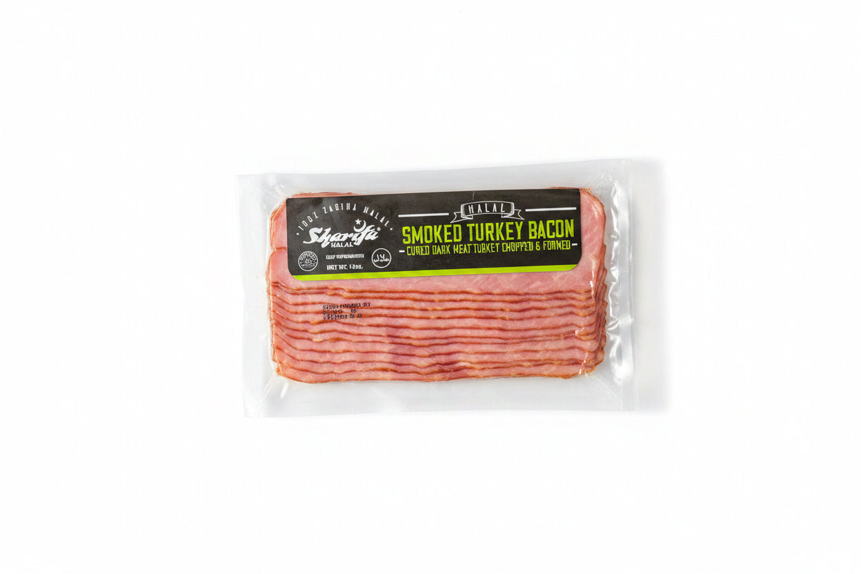 Sharifa smoked turkey bacon by SHARIFA