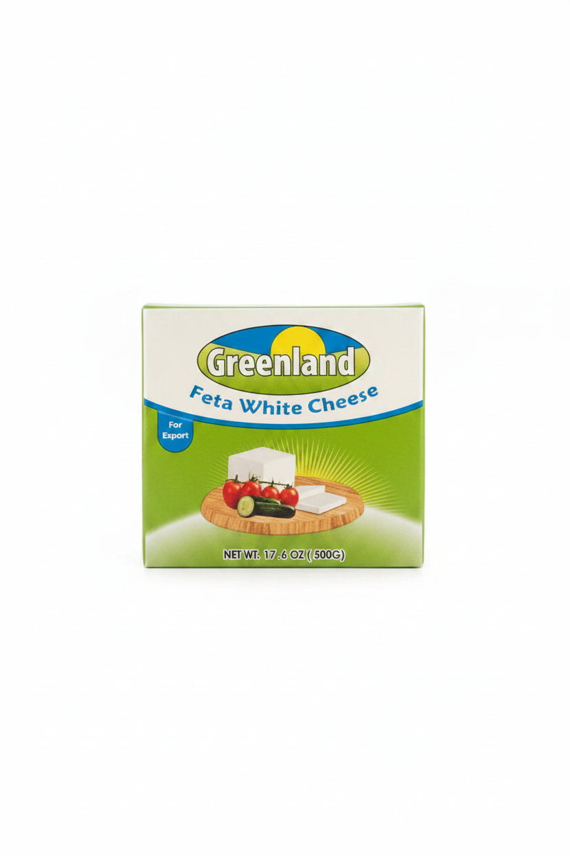 Green land feta white cheese by GREEN