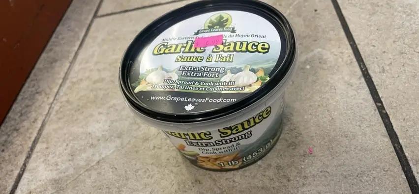 Garlig sauce grape leaves food by GARLIG