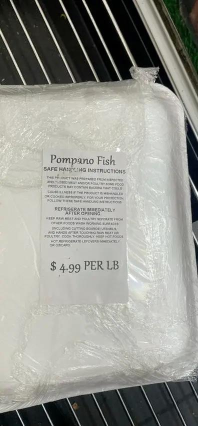Pompano fish by POMPANO