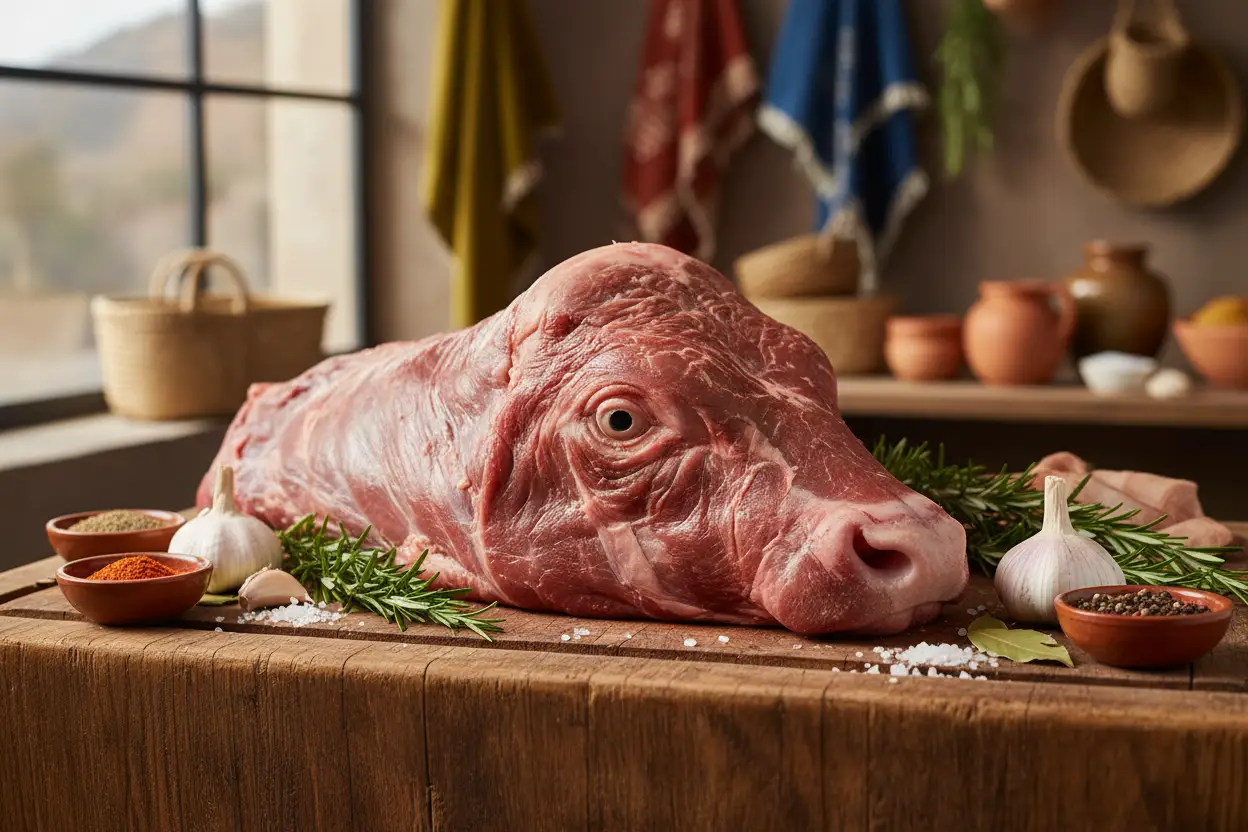Beef head by CASABLANCA