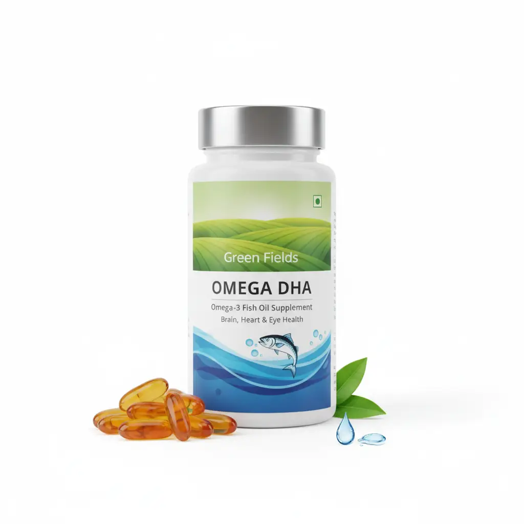 GREEN FIELDS OMEGA DHA by Vitamins