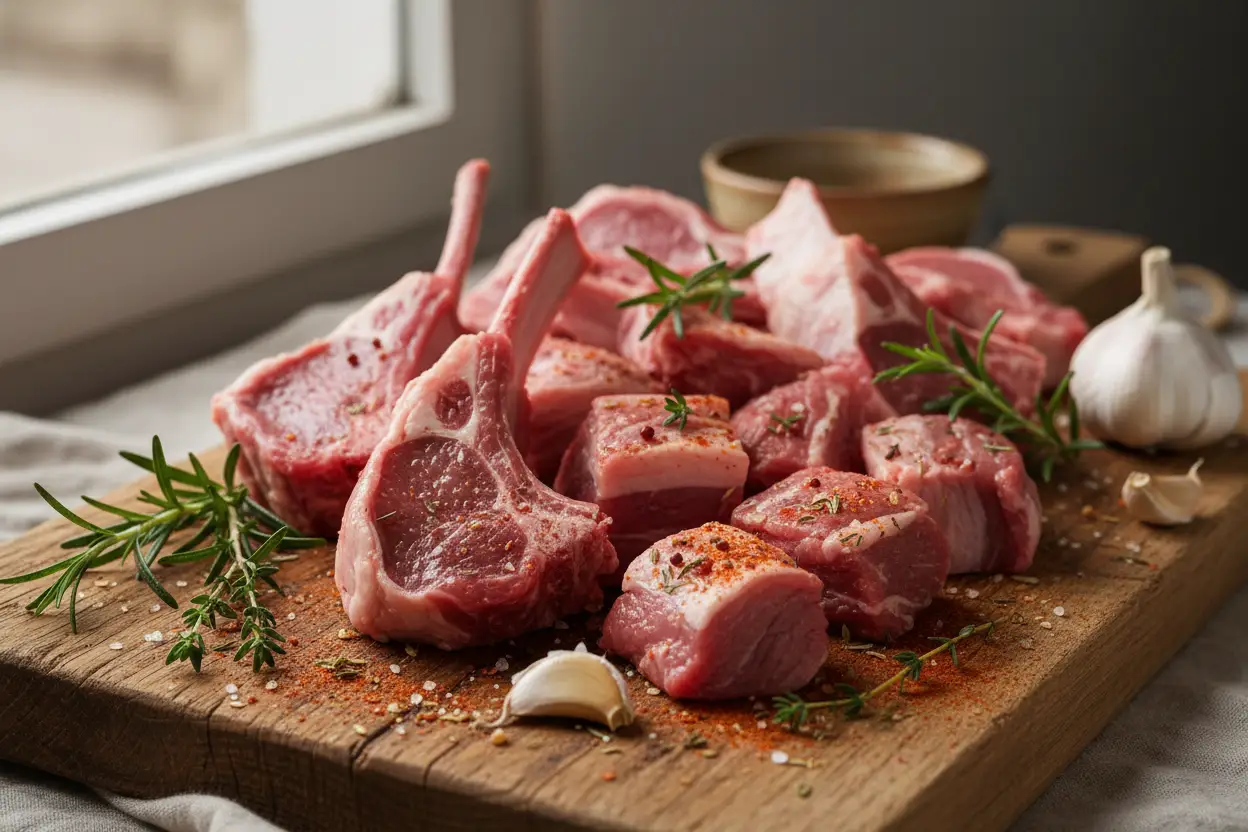 Lamb chunks by CASABLANCA