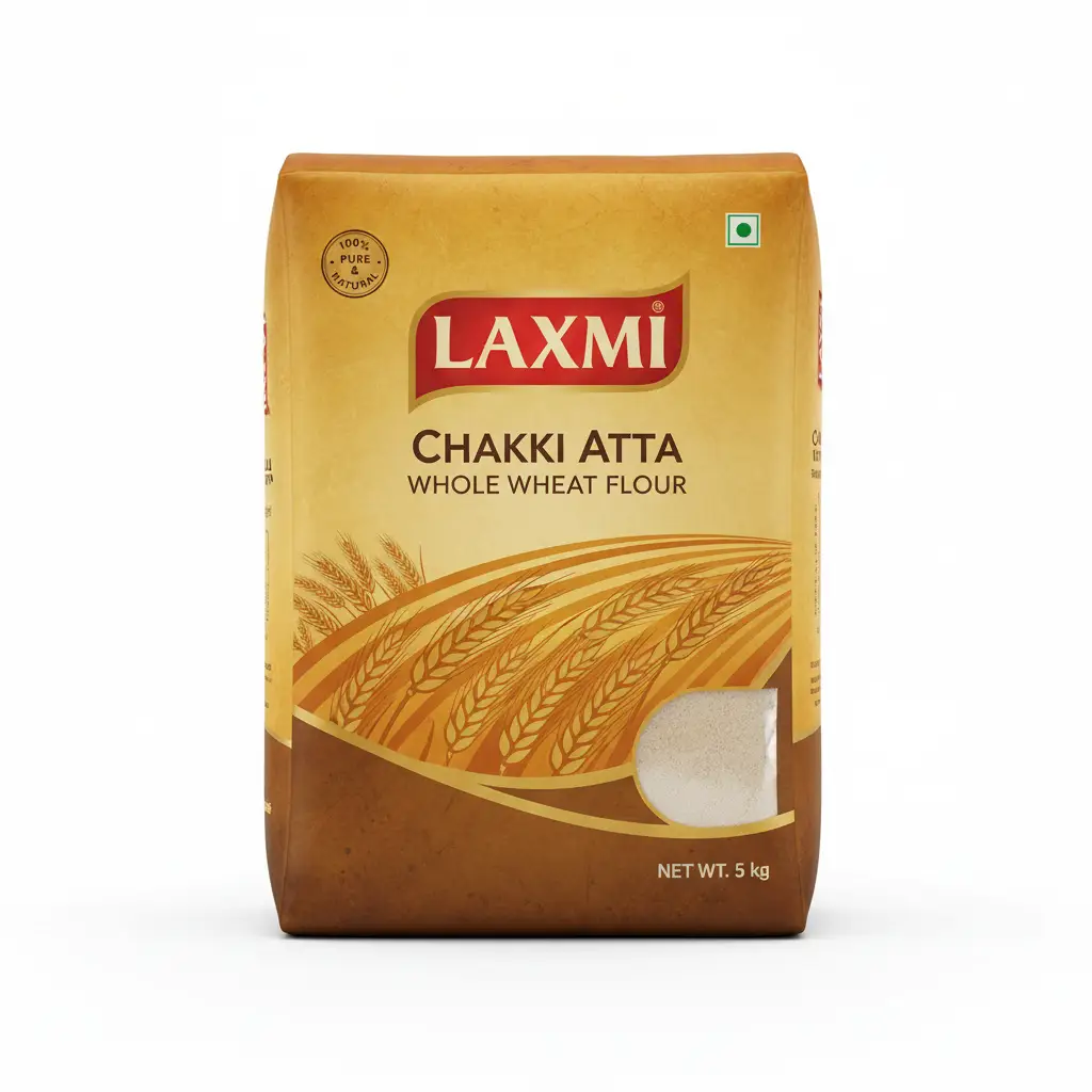 Laxmi Chakki Atta Whole Wheat Flour by Laxmi