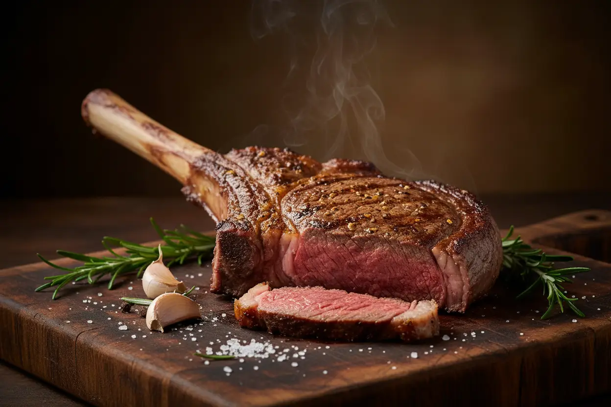 Tomahawk steak by CASABLANCA